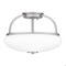 Quoizel Easton 3-Light Brushed Nickel Semi-Flush Mount QSF5364BN - alternate 1